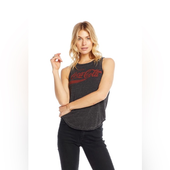 Chaser Brand Coca Cola Muscle Tank Size Small - Picture 2 of 4